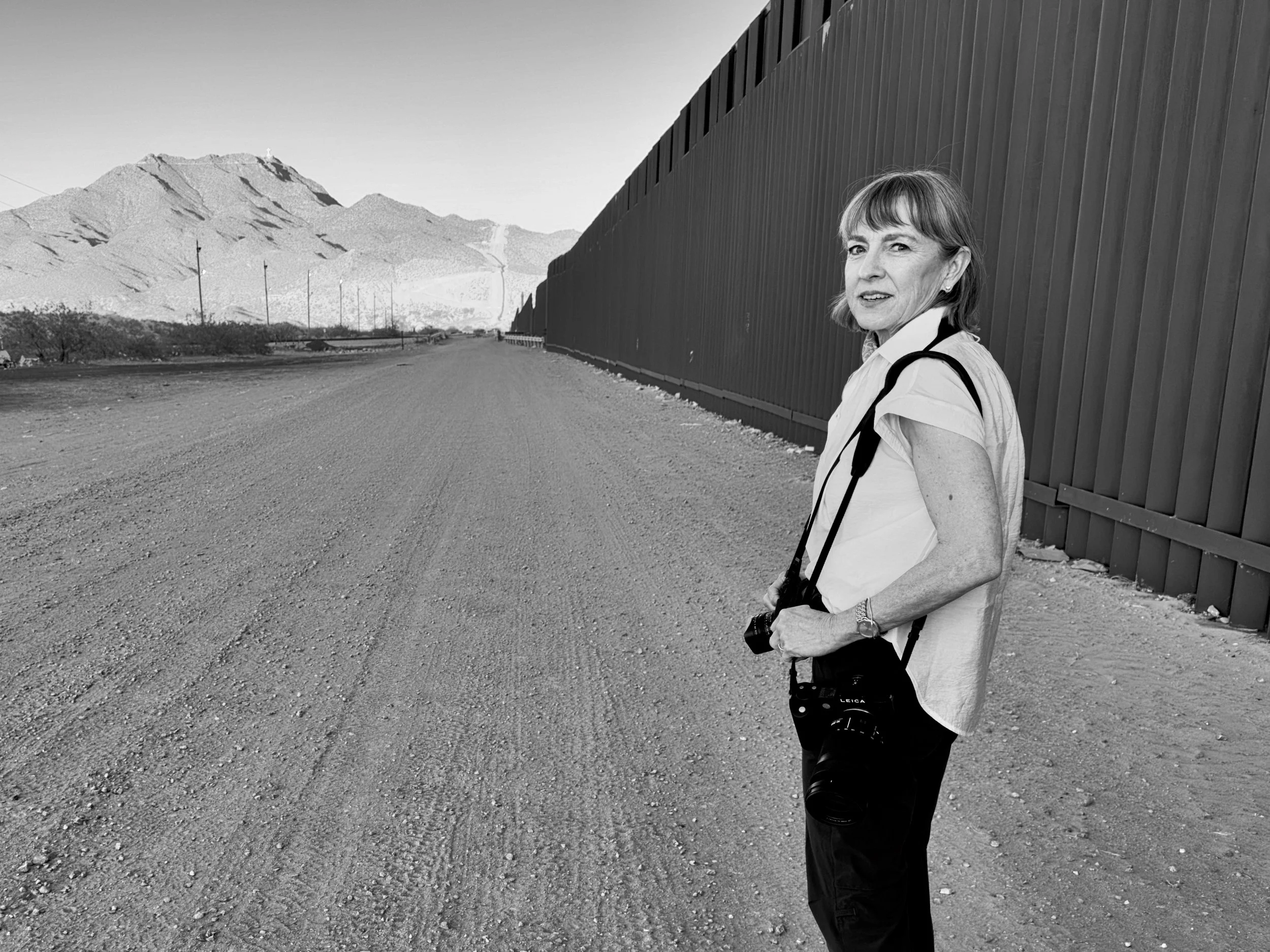 El Paso native | Art Activist Photographing Border Wall — Laurie